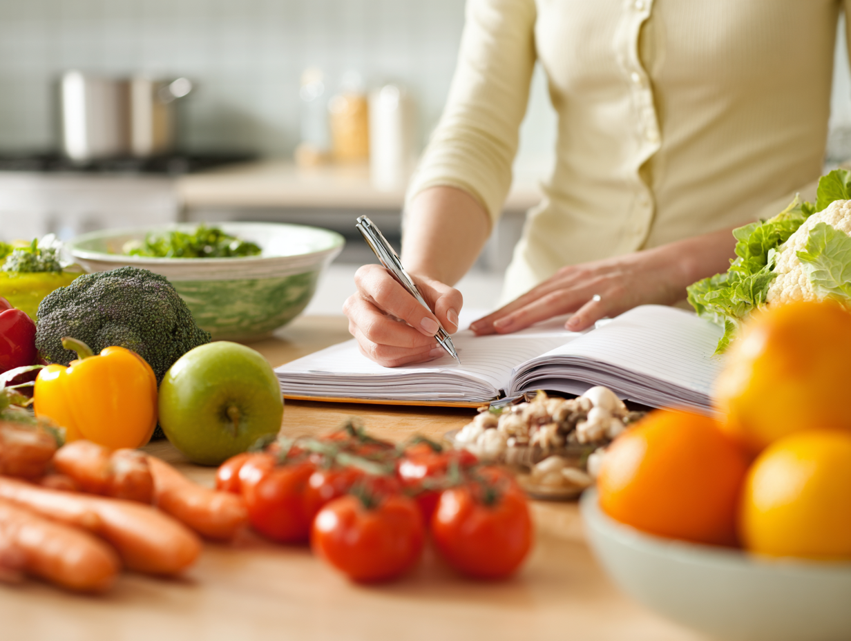 Vyvážené jedlo na tanieri